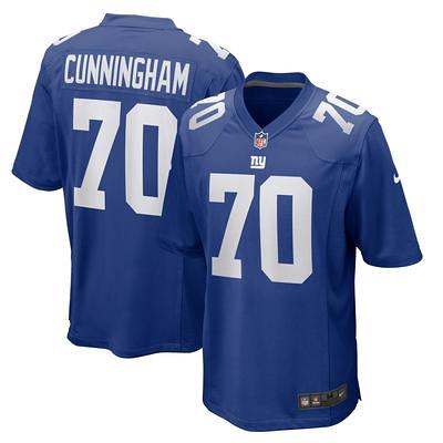 Nike Jeremy Shockey New York Giants Royal Game Retired Player Jersey - S - Bronze