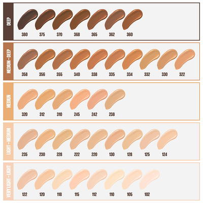  Maybelline Fit Me Matte + Poreless Liquid Foundation Makeup,  Creamy Beige, 1 fl. oz. Oil-Free Foundation (Pack of 2) : Beauty & Personal  Care