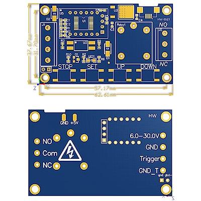 Time Delay Module LED Display Adjustable Timer Relay Automation Control  Switch Module(5V)