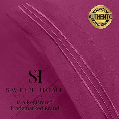 1500 Supreme Collection Twin Sheet Sets Berry Purple - 3 Piece Bed Sheets  and Pillowcase Set for Twin Mattress - Extra Soft, Elastic Corner Straps,  Deep Pocket Sheets, Twin Berry Purple - Yahoo Shopping