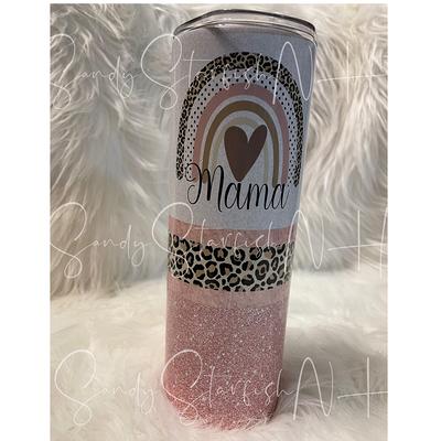 Stanley 40oz 30oz Adventure Quencher Leopard Wrap Cheetah Animal Print,  boho stylish tumbler, boho decor (black)