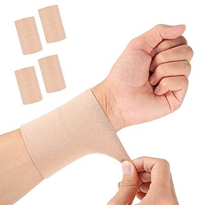 Nuanchu Tubular Stockinette Tubing Cotton Stockinette for Pre Wrap Use  Elastic Arm Cast Stockinette for Arm Wrist Thumb Spica Stockinette Tubing  Soft Wrist Arm Wraps (10 Pcs 3.14 x 11.8 Inch) 10 3.14 x 11.8 Inch