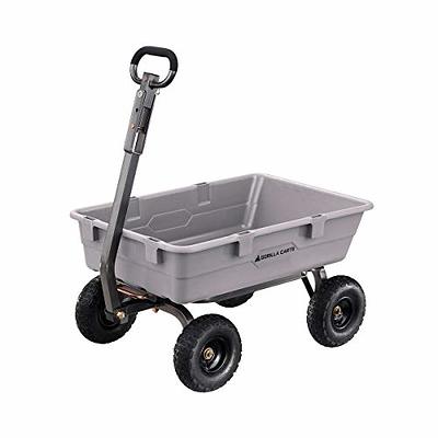 Gorilla Carts 1,400 Lb. Steel Utility Cart