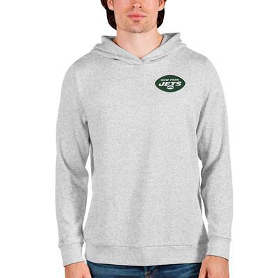 New York Giants Antigua Victory Pullover Hoodie - Heather Gray