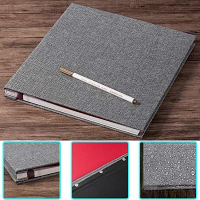 Large Photo Album Self Adhesive 4x6 5x7 6x8 8x10 Pictures Scrapbook  Magnetic Album DIY Scrap Book 60 Sticky Pages Linen Cover DIY Photo Album  with A