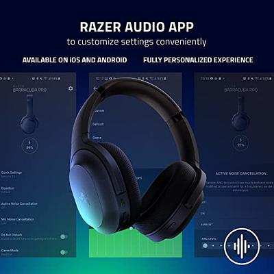 Razer Barracuda Wireless Gaming & Mobile Headset (PC, Playstation, Switch,  Android, iOS): 2.4GHz Wireless + Bluetooth - Integrated Noise-Cancelling  Mic - 50mm Drivers - 40 Hr Battery - Black - Yahoo Shopping