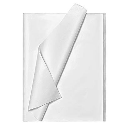 100 Sheets 20X14 White Tissue Paper Bulk for Gift Bags Wrapping