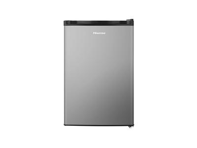 Hisense 1.6 cu. ft. single door mini fridge Stainless