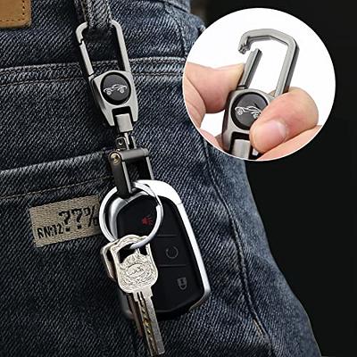 Idakekiy Key Chain, Leather Car KeyChain Universal Key Fob