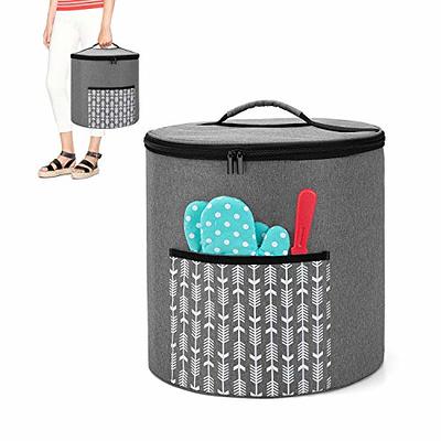 Yarwo Carrying Bag Compatible with Instant Pot 6 Quart, Pressure Cooker  Travel Tote Bag with Pockets for Kitchen Accessories, Black with Arrow