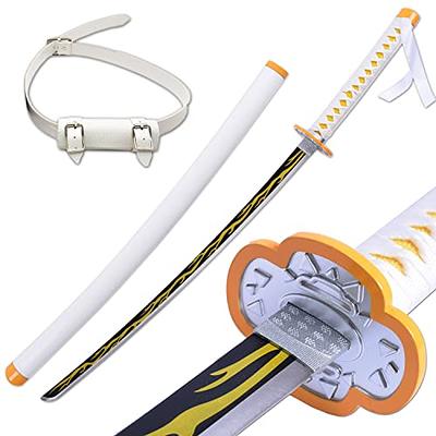 ZiQing Anime Cosplay Sword,Handmade Katana，Steel Sword remgoku Sword/zenitsu  Sword (Agatsuma Zenitsu) - Yahoo Shopping