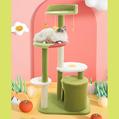 Pet Life 'Scrape-Away' Eco-Natural Sisal and Jute Hanging Carpet Cat Scratcher with Toy - Black