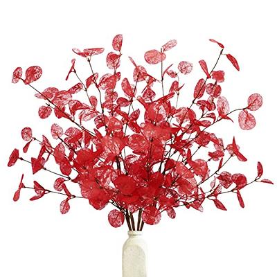 Ruidazon 4 Pcs Artificial Eucalyptus Stems, 27.5 Fall Eucalyptus Leaves  Faux Greenery Stems Christmas Flowers for Home Floral Arrangement Wedding  Table Centerpieces Winter Christmas Decorations - Yahoo Shopping