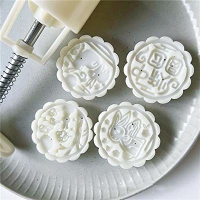 Using polymer clay with a Mooncake press with many different uses.