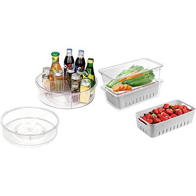 4 pack plastic clear produce saver