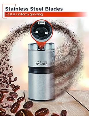 Electric Coffee Bean Grinder Nut Seed Herb Spice Crusher Grinding