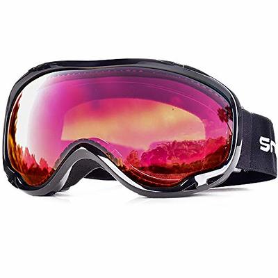 SPOSUNE Ski Goggles Over Glasses with Dual lens  Anti-fog Anti-UV Snow  Goggles for Men Women Youth Skiing Snowmobile - Yahoo Shopping