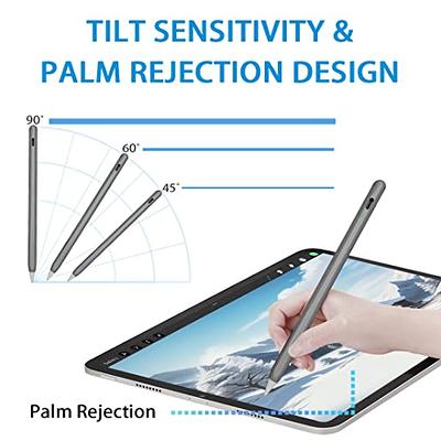 Stylus Pencil for iPad 9th & 10th Generation, Active Pen with Palm  Rejection Compatible with 2018-2022 Apple iPad 10th 9th 8th Gen/iPad Pro 11  & 12.9