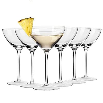 Pasabahce Premium Stemmed Martini Glasses Set of 4, Crystal Design Cocktail  Cups 7.8 Oz, Vintage Coupe Glasses,Elegant Cocktail Glasses, Perfect For  Parties, Gifts, Housewarming, Weddings, Aniversary - Yahoo Shopping