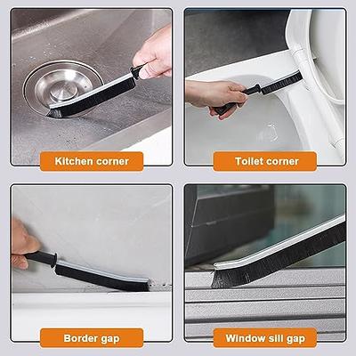 Crevice Brush Hard Bristle Corner Brush Cleaning Brush Toilet