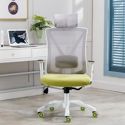 ALPHA HOME Ergonomic Fabric Mid Back Office Task Chair With Lumbar