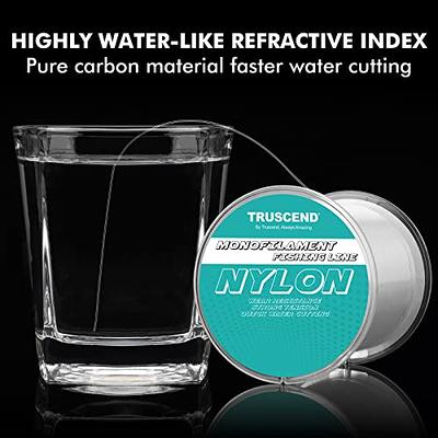 TRUSCEND Monofilament Fishing Line, Superior Nylon Low Memory