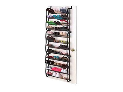 Hioya Over Door Organizer, 6 Shelf Camper Storage, RV Bathroom Storage,  Behind the Door Storage Organizer, Wall Mount Back of Door Hanging  Organizers for Toy Diaper Bedroom Closet (Black) - Yahoo Shopping