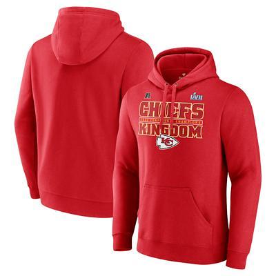 Kansas City Chiefs Antigua Metallic Logo Victory Pullover Hoodie