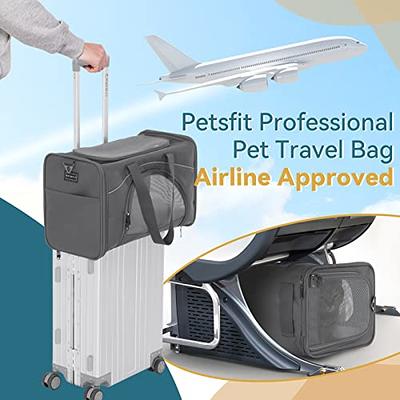 Petsfit Pet Carrier Bag for Plane Airline Approved Waterproof