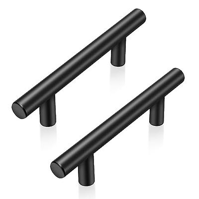 Onateel 30 Pack 5 Inch Brushed Nickel Cabinet Pulls Silver Cabinet Handles  Stainless Steel Drawer Handles T Bar Pulls for Cabinets Kitchen Cabinet  Hardware 3 Inch Hole Centers - Yahoo Shopping