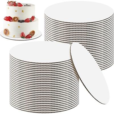 HIWARE 8-Inch Round Cake Pan Set of 3, Nonstick Baking Cake Pans with 90  Pieces Parchment Paper, Dishwasher Safe