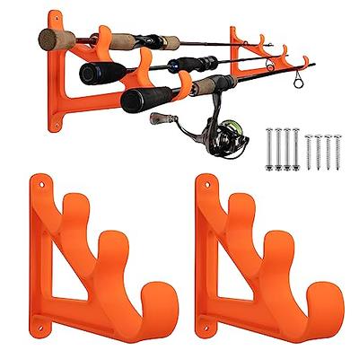 THKFISH Fishing Rod Holders for Wall, Fishing Pole Holders for