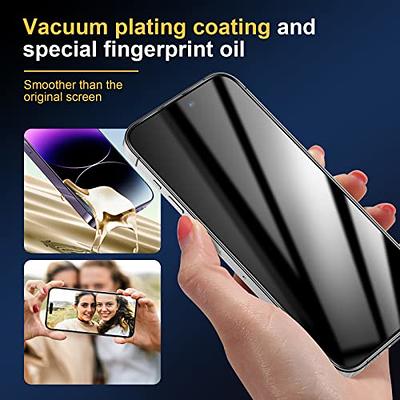 For Apple iPhone 14 /14 Pro Max Tempered Glass Screen Protector, Heavy Duty  Anti-Scratch Anti-Bubble Tempered Glass Film 9H Hardness Screen Protector