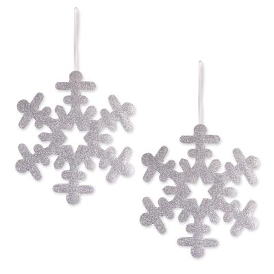 Large Snowflake Pendant Christmas Decorations White Christmas Snowflake -  Temu