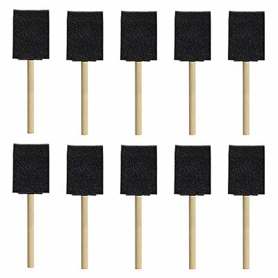 Tupalizy Assorted Sizes Sponge Brushes for Painting DIY Crafts Foam Paint  Brush with Wooden Handles for Staining Stencils Art Project Decoupage