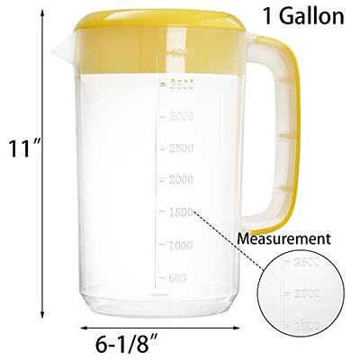 2 Pack 50 oz Plastic Carafe Water Pitcher – Jucoan