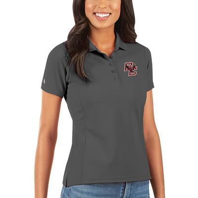 Antigua Women's Pittsburgh Pirates Grey Legacy Pique Polo