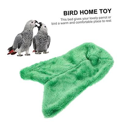 Bird Buddy Corner Fleece Bird Blanket Cozy Bird Bed Warmer Parrot