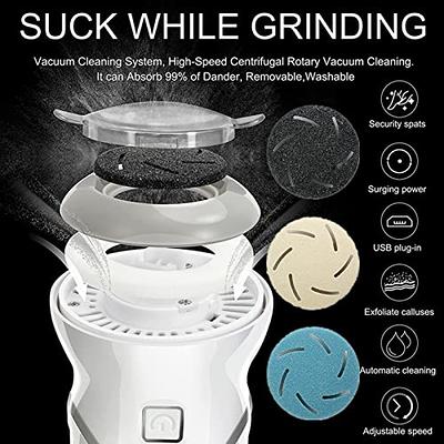 Automatic Vacuum Cleaner and Foot Grinder