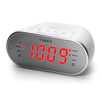  Rysamton Portable AM/FM Radio, Digital Radio Recorder,  Bluetooth 5.0 Radio Speaker, Alarm and Sleep Function, 12/24H Time Display  with Large Digital Display : Electronics