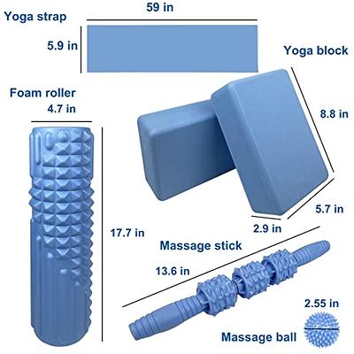Yes4All Yoga Starter Kit, Includes NBR Exercise Yoga Mat, 2 Yoga