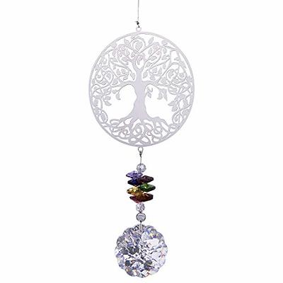 H&D HYALINE & DORA Crystal Suncatcher Rainbow Maker, Tree of Life - Yahoo  Shopping