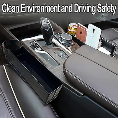 Car Seat Gap Filler Organizer, Console Side Pocket with Cup Holder, Car  Seat Storage Box for Phones Wallet Sunglasses(2 Pack) - Yahoo Shopping