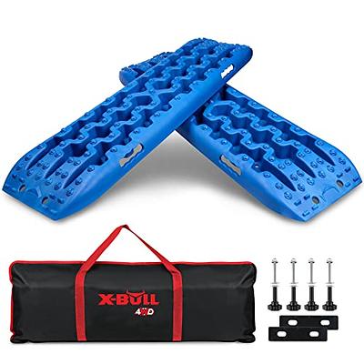 BUNKER INDUST Tire Traction Mats Foldable, Portable Recovery Track Boards  for Off Road 4X4 Snow, Ice, Sand,Emergency Tire Devices for Cars, Trucks