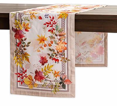 Maison d' Hermine Tablerunner 14.50x72 100% Cotton Decorative Table  Runners for Gifts, Kitchen, Party, Wedding, Restaurant & Camping, Amarante  (Single Layer) - Thanksgiving/Christmas - Yahoo Shopping