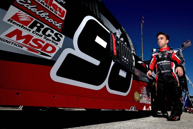 Rico Abreu is prepping for his first full season in NASCAR's Truck Series. (Getty Images)