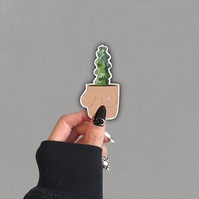 Sticker plante cactus