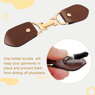 3 Pcs Cardigan Clip Holder Buckle Clasp Pin PU Leather Sweater Dress  Closure Clips for Poncho Cape Wrap Shawl Accessories - Yahoo Shopping