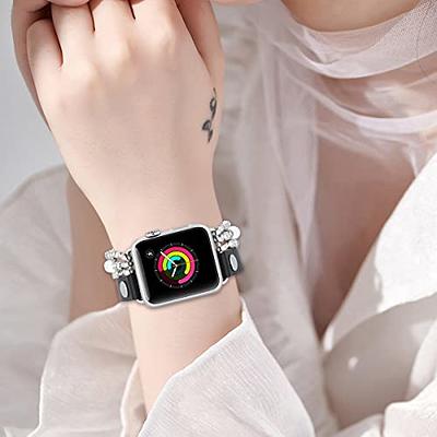 Beaded Watch Band / Compatible With Apple / 38mm 40mm 41mm 