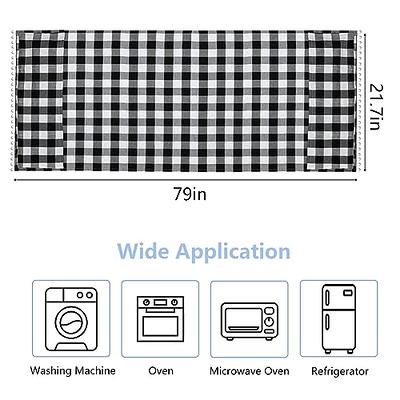 Washer and Dryer Top Protector, Washer and Dryer Covers, Dryer Top  Protector Mat, Washing Machine Cover for Top Load, Fridge Cover, With  Storage Bag